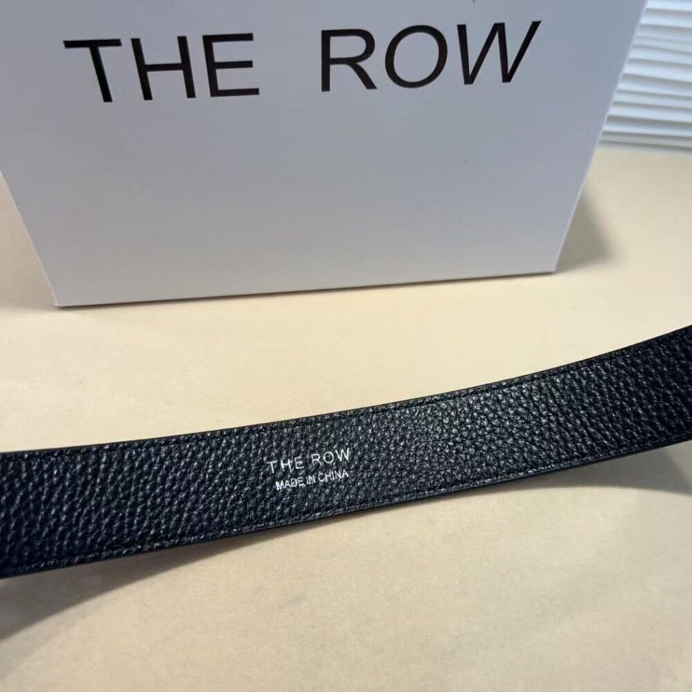 The Row Brown Leather Belt Timeless Accessory - Picture 7 of 7